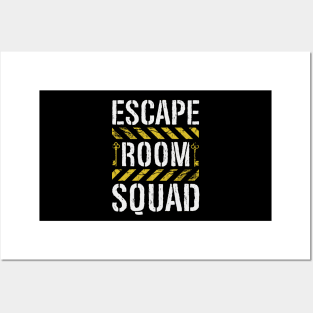 Escape room squad Posters and Art